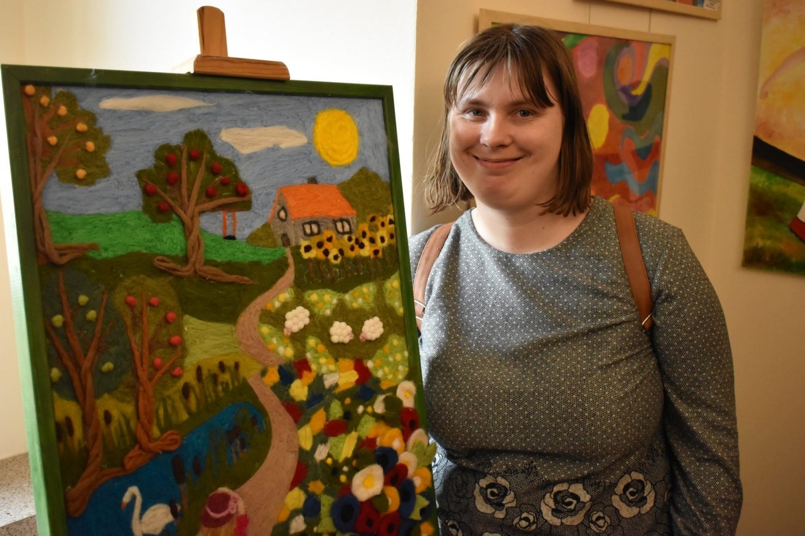 Zdjęcie w galerii na portalu naszraciborz.pl: To, co kocham - wernisaż wystawy na Zamku Piastowskim wiadomości z regionu