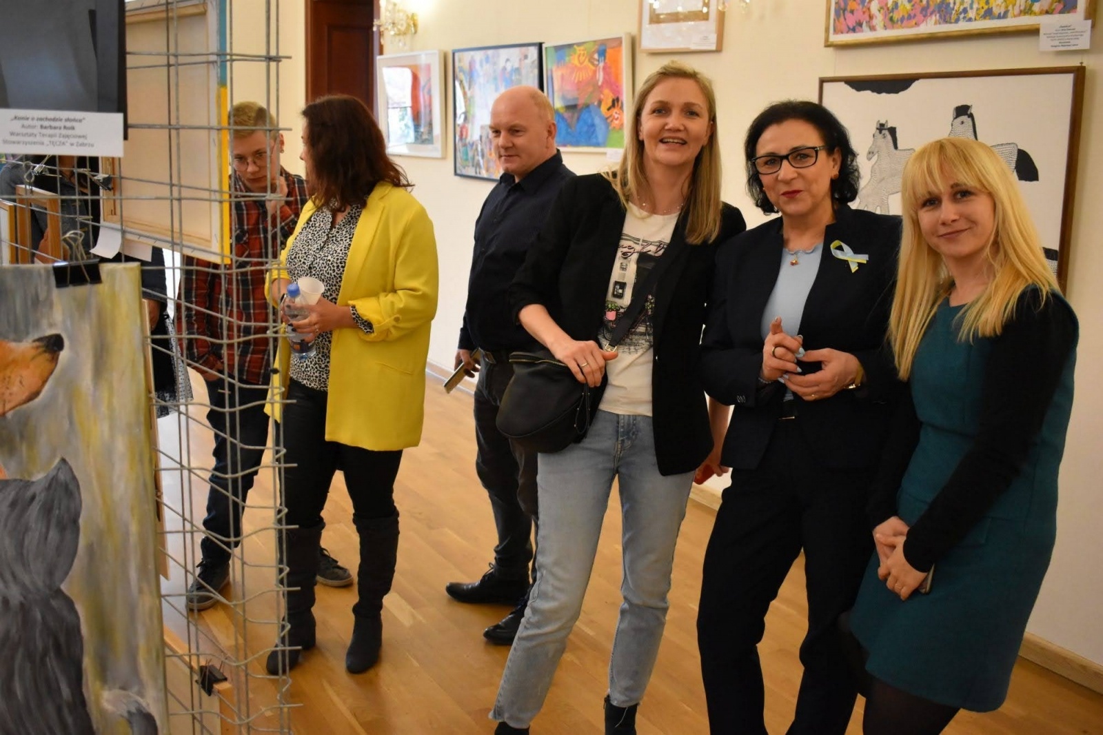 Zdjęcie w galerii na portalu naszraciborz.pl: To, co kocham - wernisaż wystawy na Zamku Piastowskim wiadomości z regionu