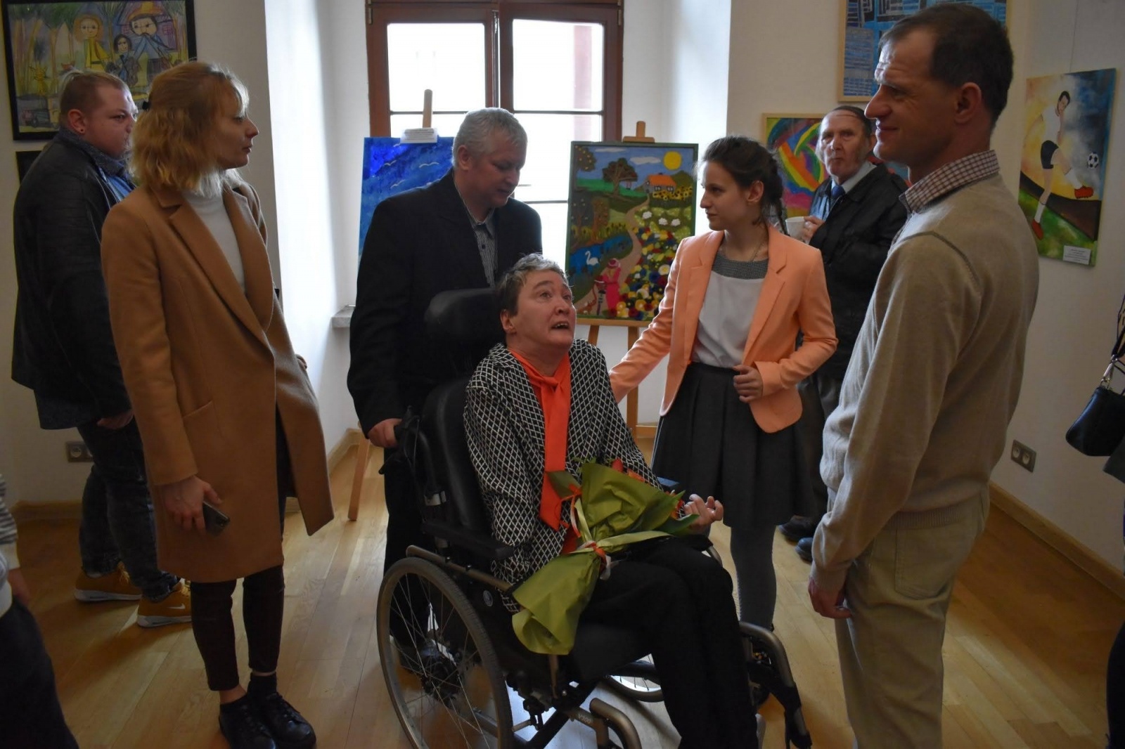 Zdjęcie w galerii na portalu naszraciborz.pl: To, co kocham - wernisaż wystawy na Zamku Piastowskim wiadomości z regionu