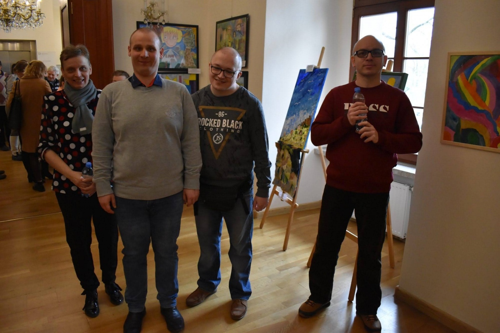 Zdjęcie w galerii na portalu naszraciborz.pl: To, co kocham - wernisaż wystawy na Zamku Piastowskim wiadomości z regionu