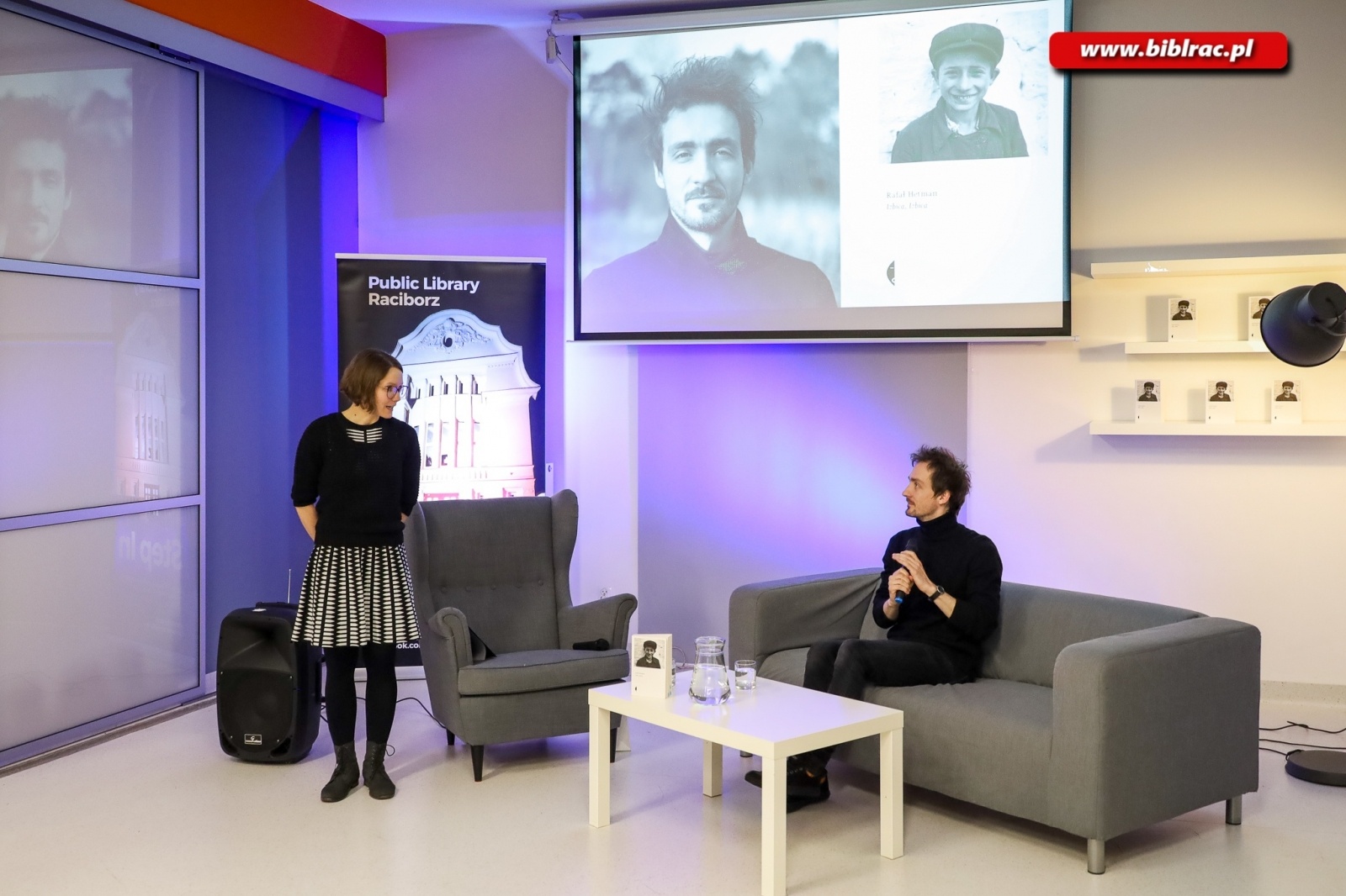 Zdjęcie w galerii na portalu naszraciborz.pl: Pamięć (znów) odnaleziona - spotkanie z Rafałem Hetmanem wiadomości z regionu