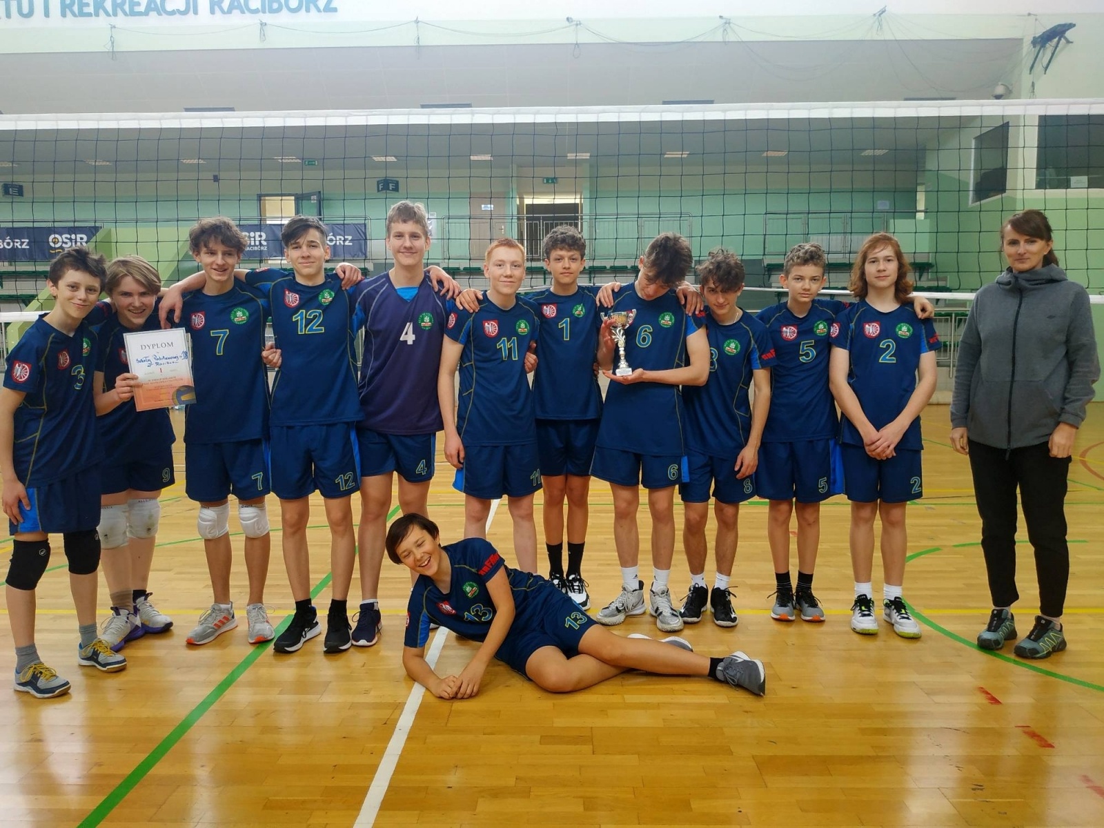 Zdjęcie w galerii na portalu naszraciborz.pl: Miejski finał siatkówki chłopców. Kto wygrał? wiadomości z regionu