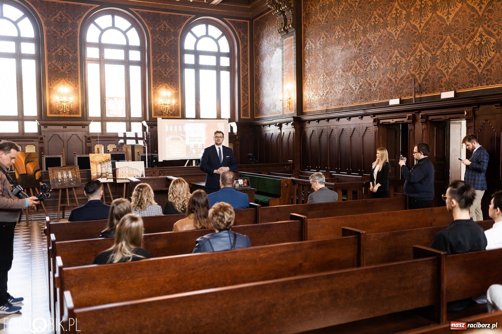 Zdjęcie w galerii na portalu naszraciborz.pl: W sądzie przy Wojska Polskiego otwarto Centrum Edukacji Prawnej [FOTO i WIDEO] wiadomości z regionu
