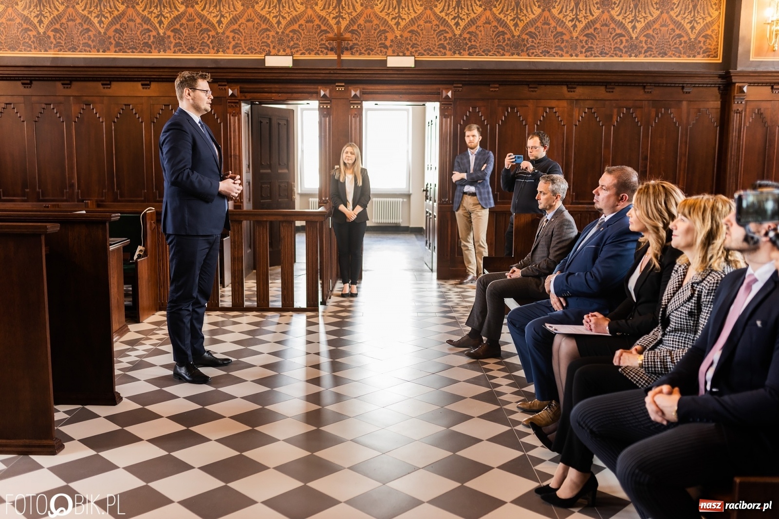 Zdjęcie w galerii na portalu naszraciborz.pl: W sądzie przy Wojska Polskiego otwarto Centrum Edukacji Prawnej [FOTO i WIDEO] wiadomości z regionu