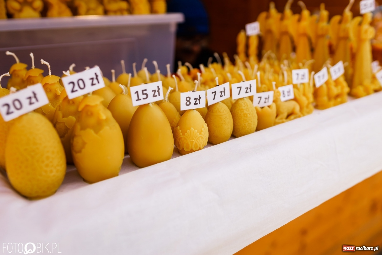 Zdjęcie w galerii na portalu naszraciborz.pl: Ruszył wiosenny raciborski jarmark wielkanocny [SPACER WIDEO] wiadomości z regionu