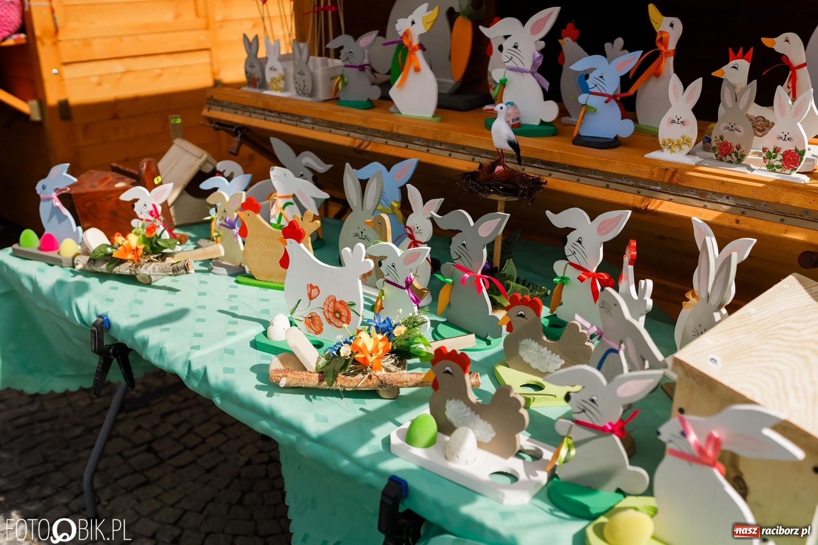 Zdjęcie w galerii na portalu naszraciborz.pl: Ruszył wiosenny raciborski jarmark wielkanocny [SPACER WIDEO] wiadomości z regionu