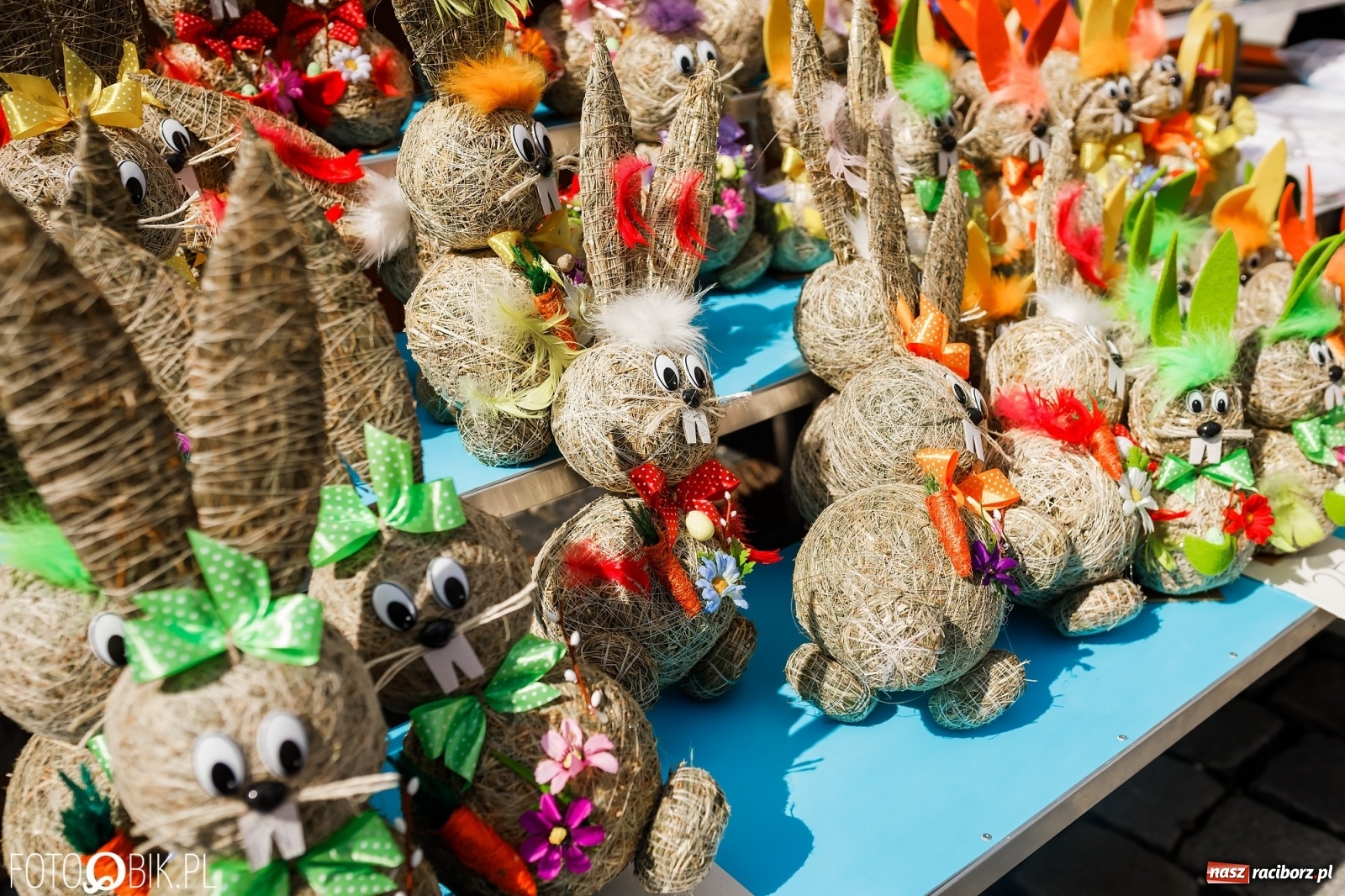 Zdjęcie w galerii na portalu naszraciborz.pl: Ruszył wiosenny raciborski jarmark wielkanocny [SPACER WIDEO] wiadomości z regionu
