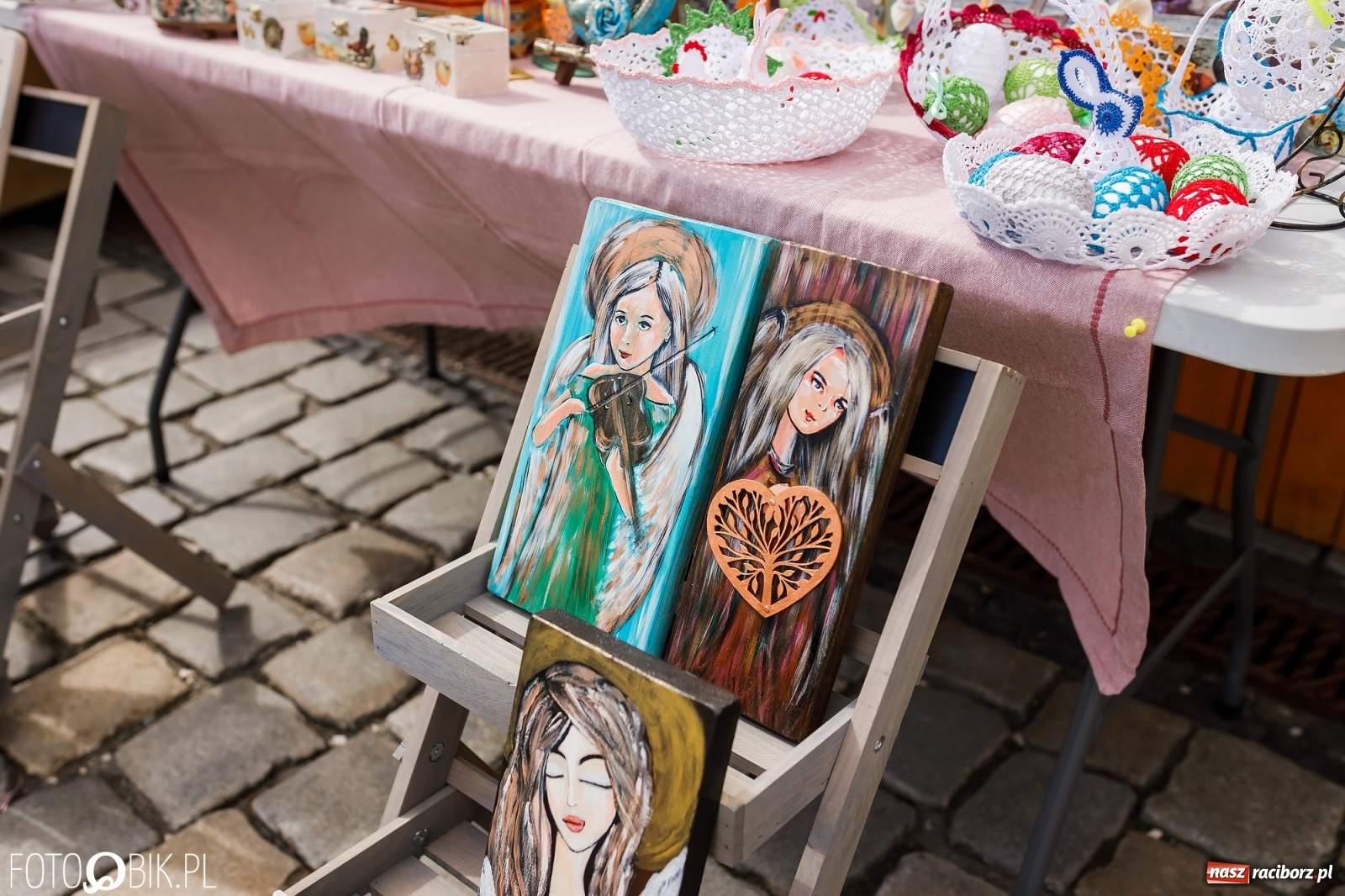 Zdjęcie w galerii na portalu naszraciborz.pl: Ruszył wiosenny raciborski jarmark wielkanocny [SPACER WIDEO] wiadomości z regionu