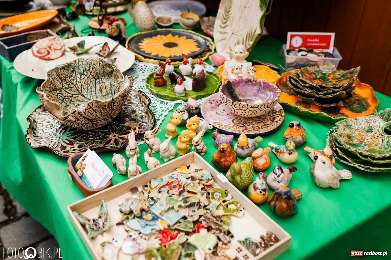 Zdjęcie w galerii na portalu naszraciborz.pl: Ruszył wiosenny raciborski jarmark wielkanocny [SPACER WIDEO] wiadomości z regionu