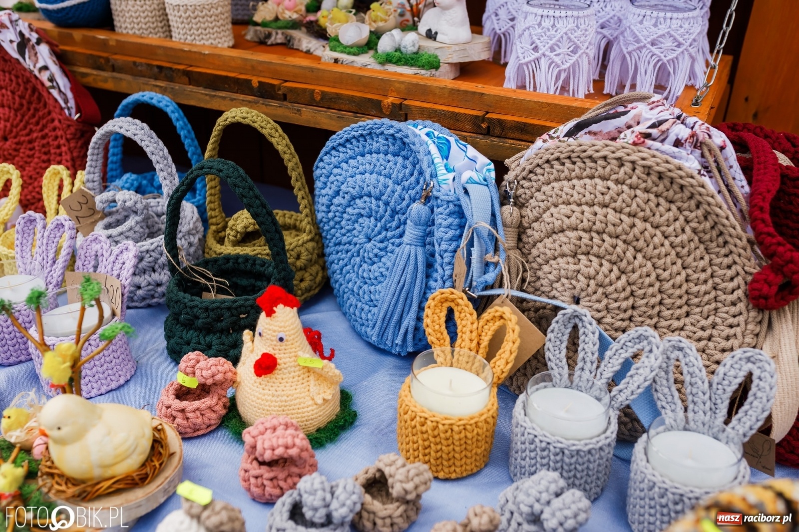 Zdjęcie w galerii na portalu naszraciborz.pl: Ruszył wiosenny raciborski jarmark wielkanocny [SPACER WIDEO] wiadomości z regionu