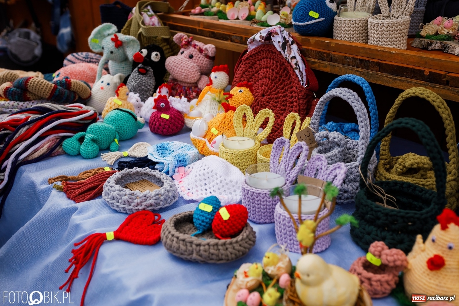 Zdjęcie w galerii na portalu naszraciborz.pl: Ruszył wiosenny raciborski jarmark wielkanocny [SPACER WIDEO] wiadomości z regionu