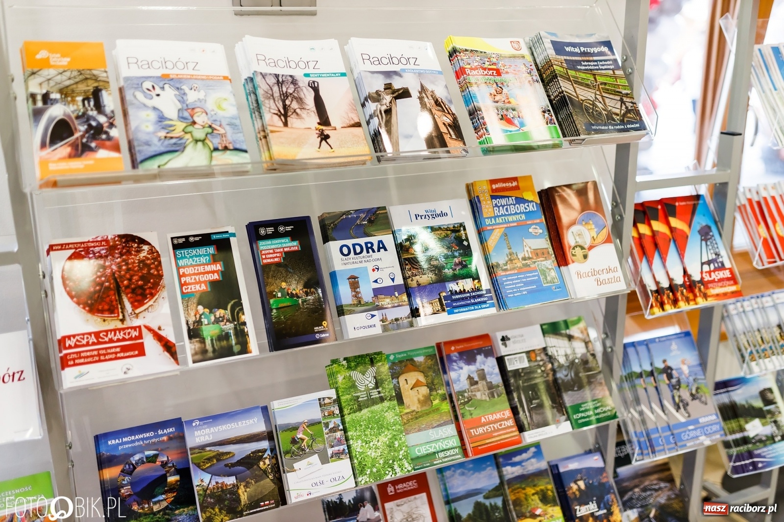 Zdjęcie w galerii na portalu naszraciborz.pl: Visit Racibórz - ratusz reaktywował punkt informacji turystycznej przy ul. Długiej wiadomości z regionu