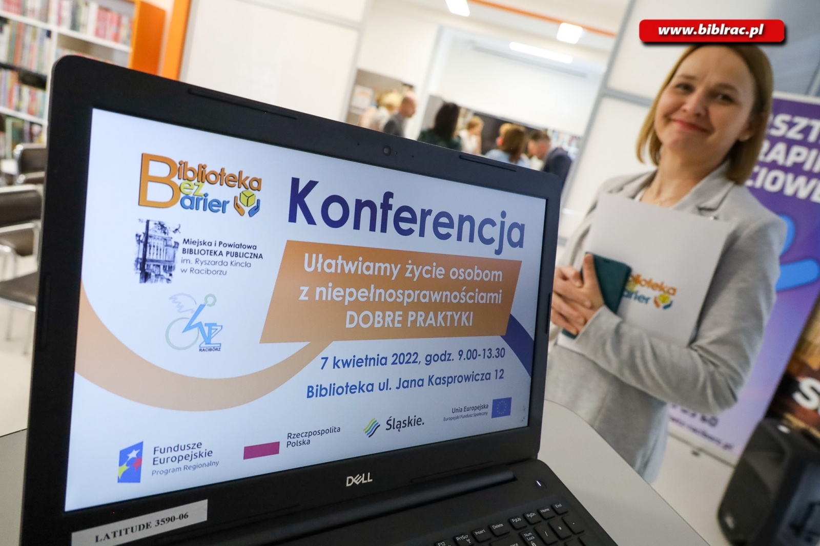 Zdjęcie w galerii na portalu naszraciborz.pl: W bibliotece rozmawiano o problemach osób z niepełnosprawnościami wiadomości z regionu