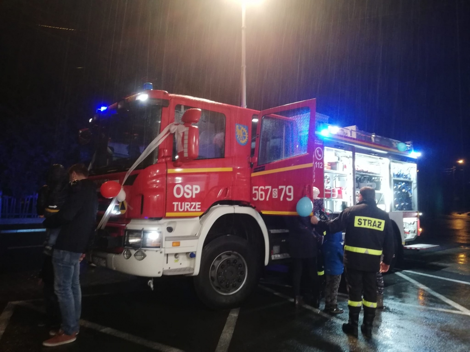 Zdjęcie w galerii na portalu naszraciborz.pl: 25 to teraz Hania. W Turzu powitano ciężki wóz bojowy [WIDEO] wiadomości z regionu