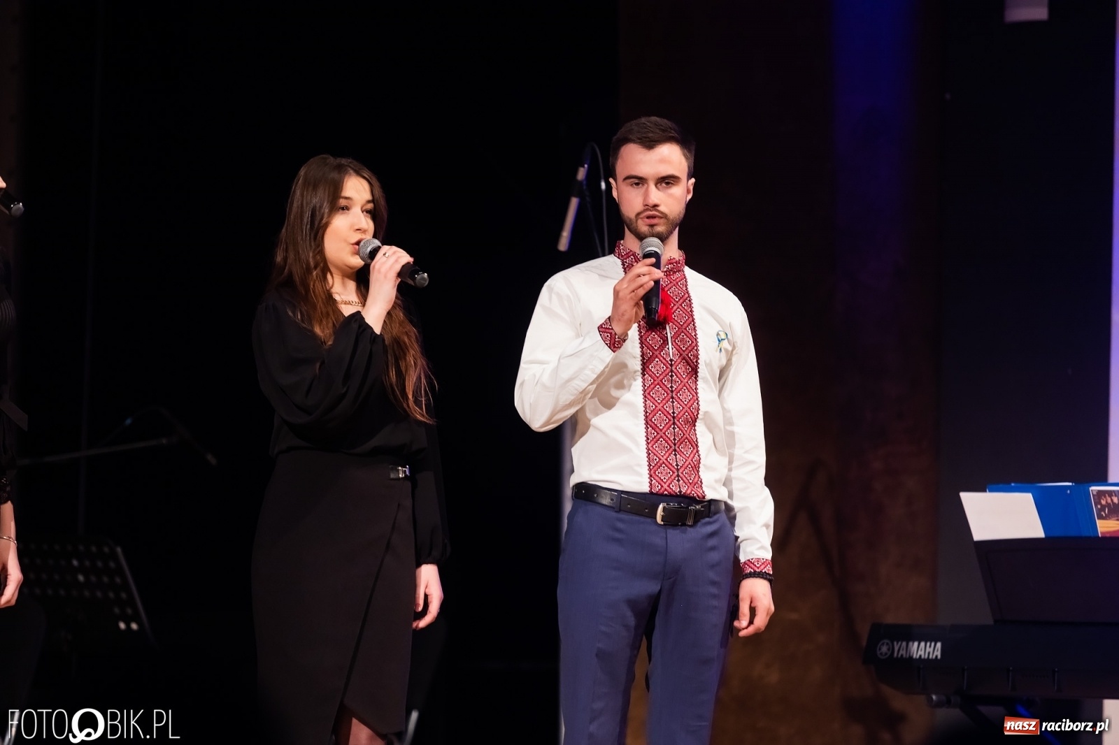 Zdjęcie w galerii na portalu naszraciborz.pl: Koncert dla Ukrainy w Raciborskim Centrum Kultury wiadomości z regionu