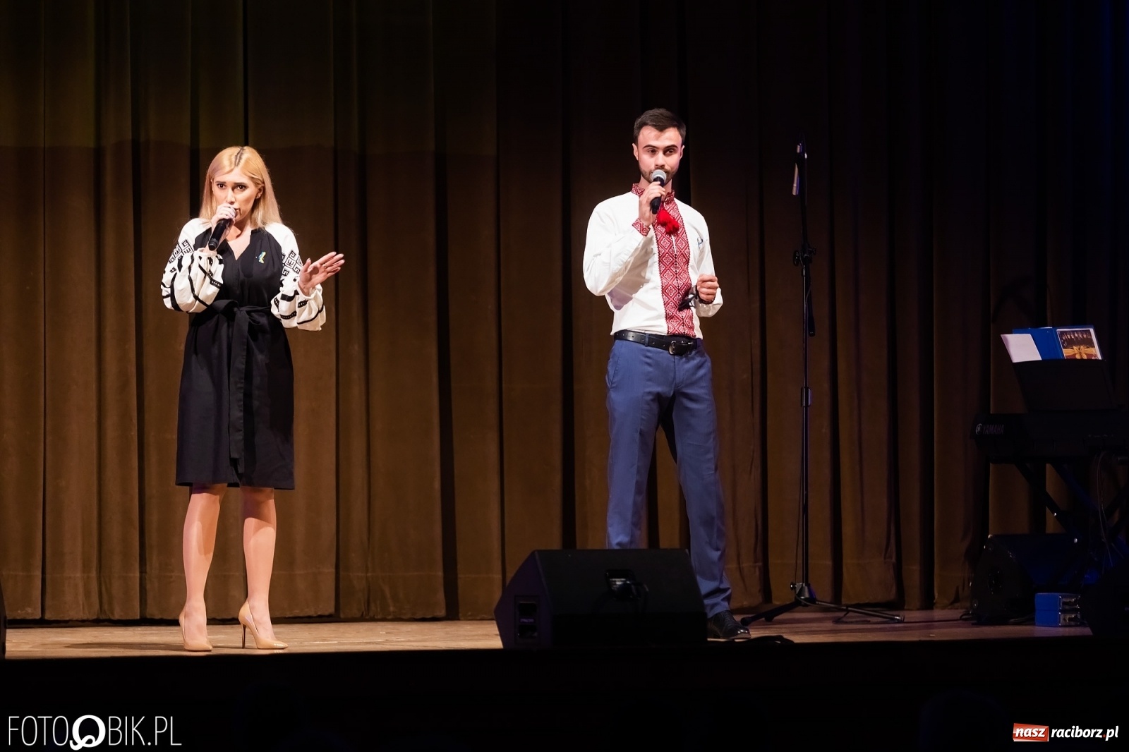 Zdjęcie w galerii na portalu naszraciborz.pl: Koncert dla Ukrainy w Raciborskim Centrum Kultury wiadomości z regionu