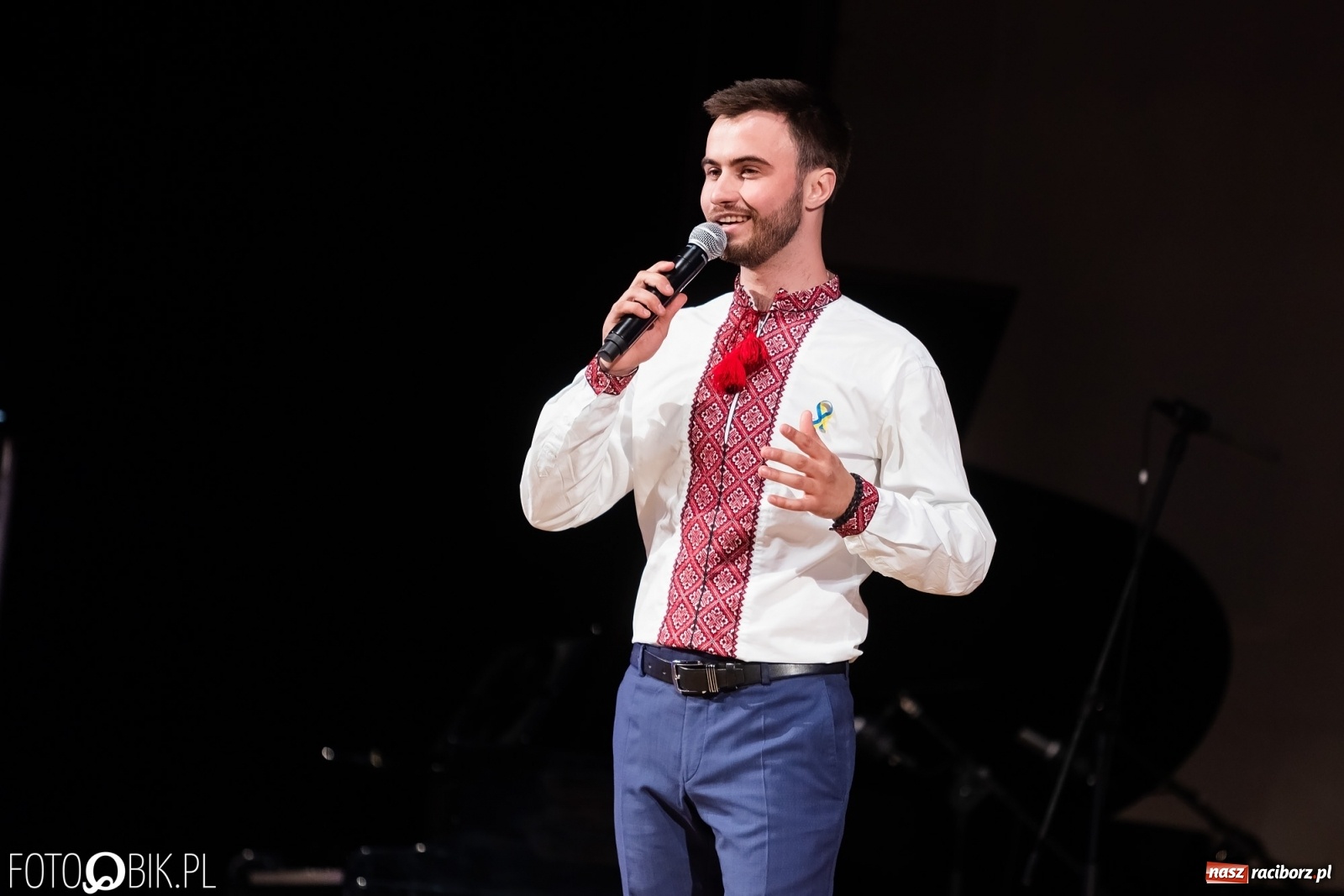 Zdjęcie w galerii na portalu naszraciborz.pl: Koncert dla Ukrainy w Raciborskim Centrum Kultury wiadomości z regionu