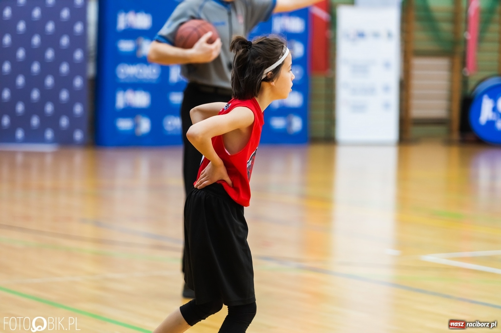 Zdjęcie w galerii na portalu naszraciborz.pl: Finał Konferencji Zachodniej Junior NBA w Arenie Rafako wiadomości z regionu