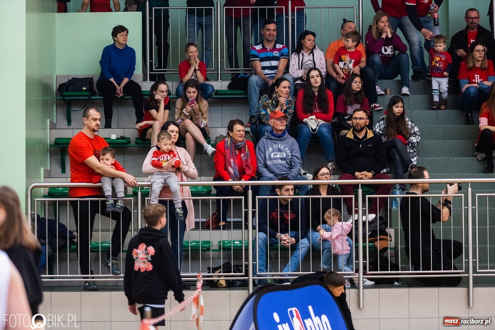 Zdjęcie w galerii na portalu naszraciborz.pl: Finał Konferencji Zachodniej Junior NBA w Arenie Rafako wiadomości z regionu