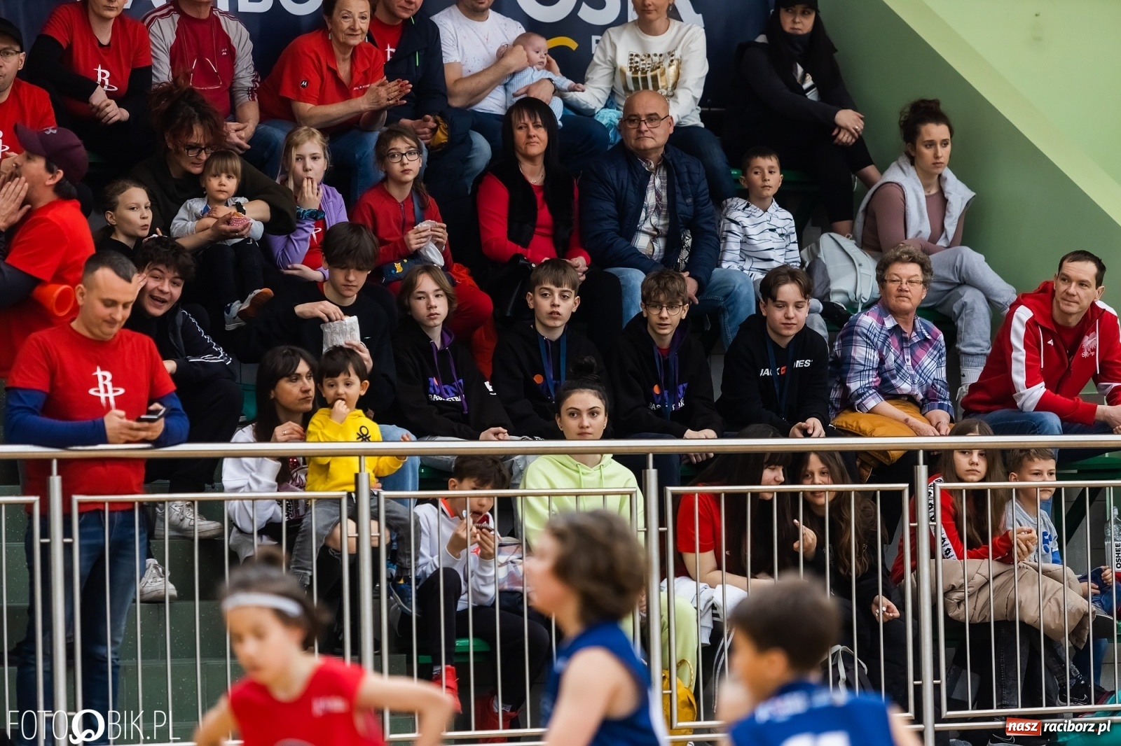 Zdjęcie w galerii na portalu naszraciborz.pl: Finał Konferencji Zachodniej Junior NBA w Arenie Rafako wiadomości z regionu