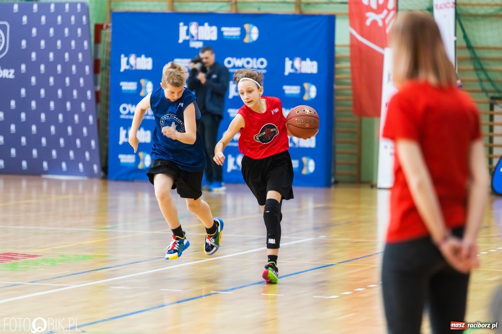 Zdjęcie w galerii na portalu naszraciborz.pl: Finał Konferencji Zachodniej Junior NBA w Arenie Rafako wiadomości z regionu
