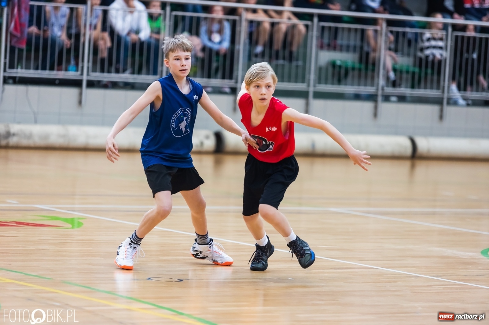 Zdjęcie w galerii na portalu naszraciborz.pl: Finał Konferencji Zachodniej Junior NBA w Arenie Rafako wiadomości z regionu