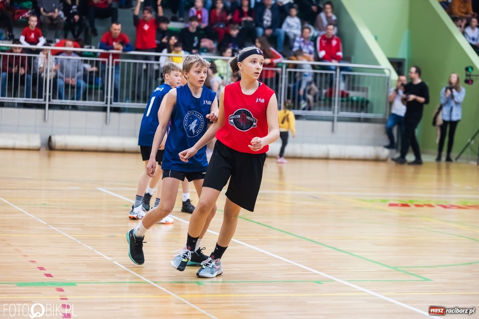 Zdjęcie w galerii na portalu naszraciborz.pl: Finał Konferencji Zachodniej Junior NBA w Arenie Rafako wiadomości z regionu