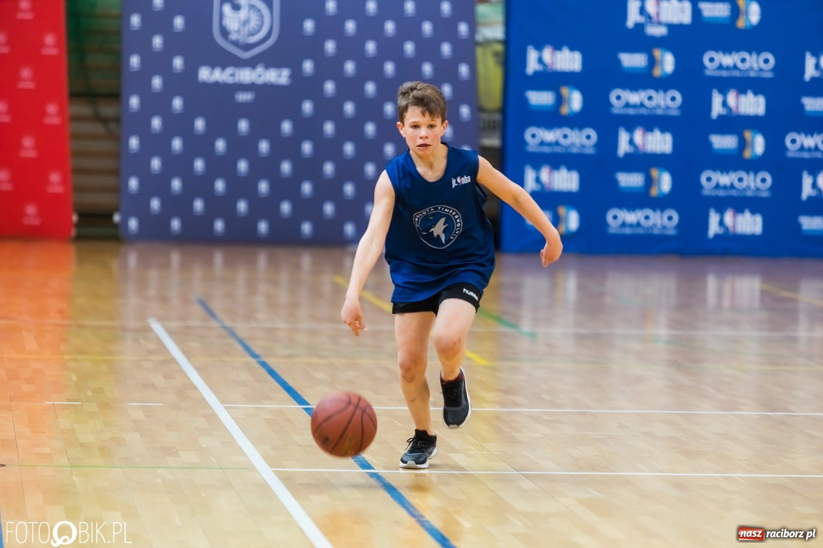 Zdjęcie w galerii na portalu naszraciborz.pl: Finał Konferencji Zachodniej Junior NBA w Arenie Rafako wiadomości z regionu