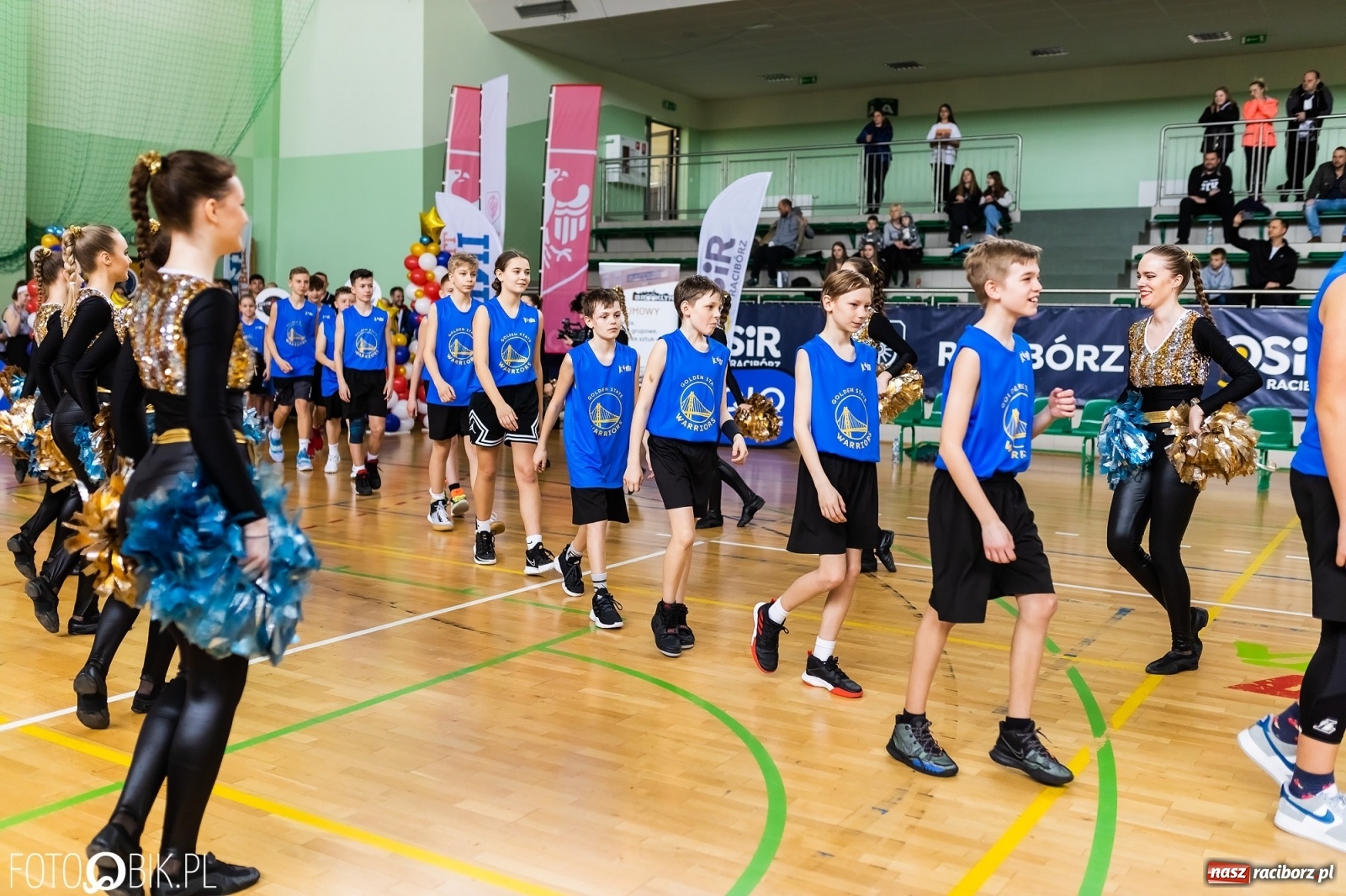 Zdjęcie w galerii na portalu naszraciborz.pl: Finał Konferencji Zachodniej Junior NBA w Arenie Rafako wiadomości z regionu