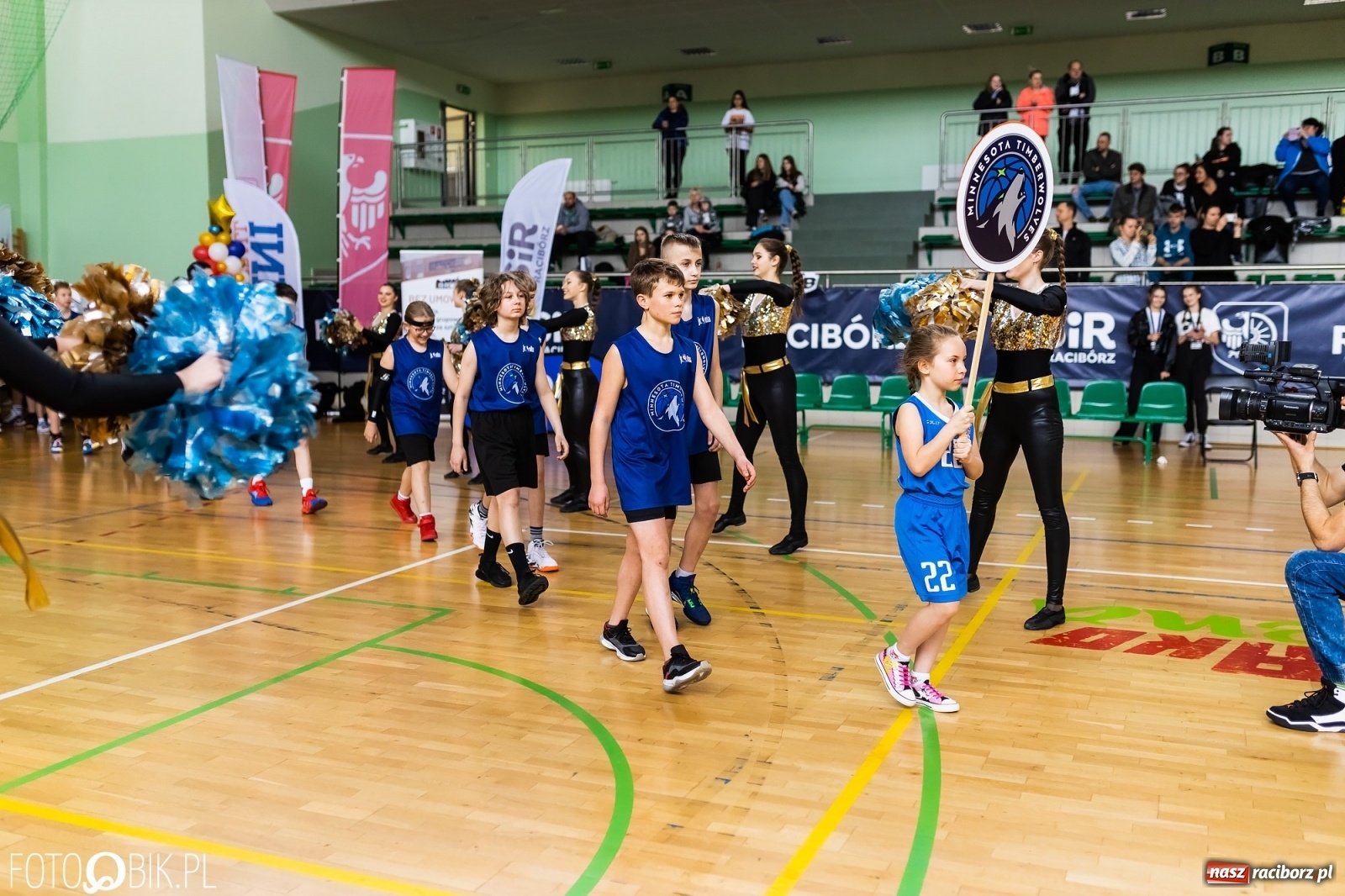 Zdjęcie w galerii na portalu naszraciborz.pl: Finał Konferencji Zachodniej Junior NBA w Arenie Rafako wiadomości z regionu
