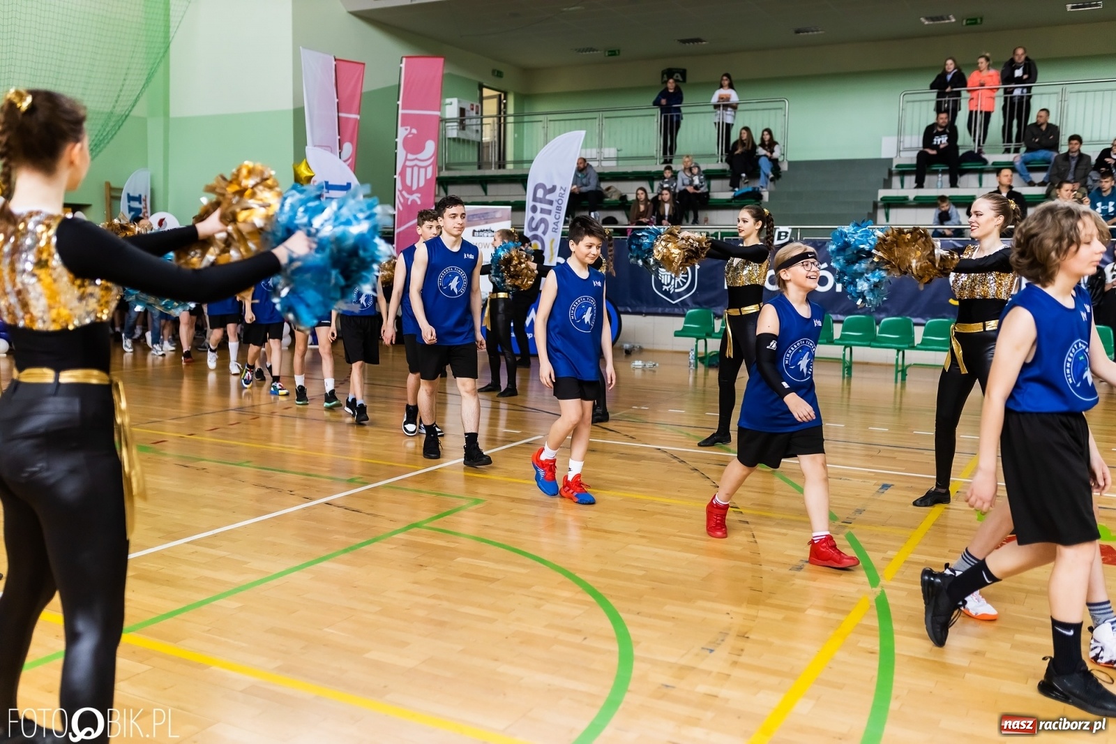 Zdjęcie w galerii na portalu naszraciborz.pl: Finał Konferencji Zachodniej Junior NBA w Arenie Rafako wiadomości z regionu