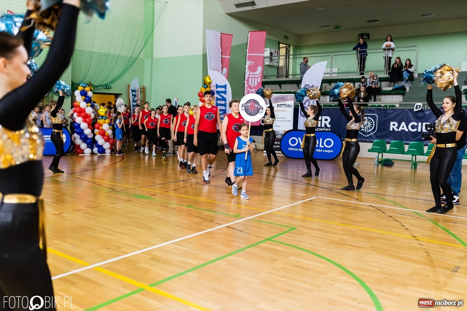 Zdjęcie w galerii na portalu naszraciborz.pl: Finał Konferencji Zachodniej Junior NBA w Arenie Rafako wiadomości z regionu