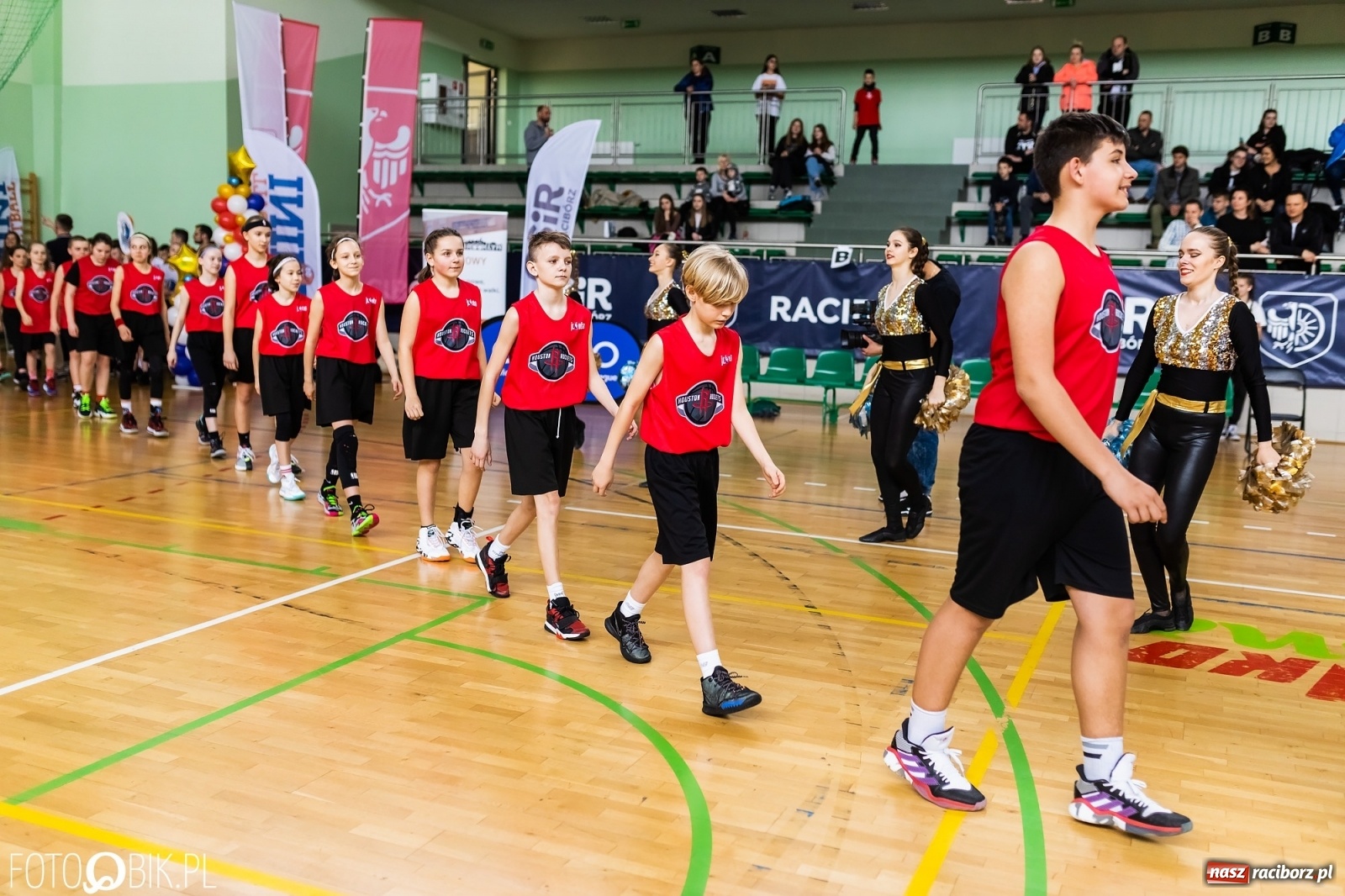 Zdjęcie w galerii na portalu naszraciborz.pl: Finał Konferencji Zachodniej Junior NBA w Arenie Rafako wiadomości z regionu