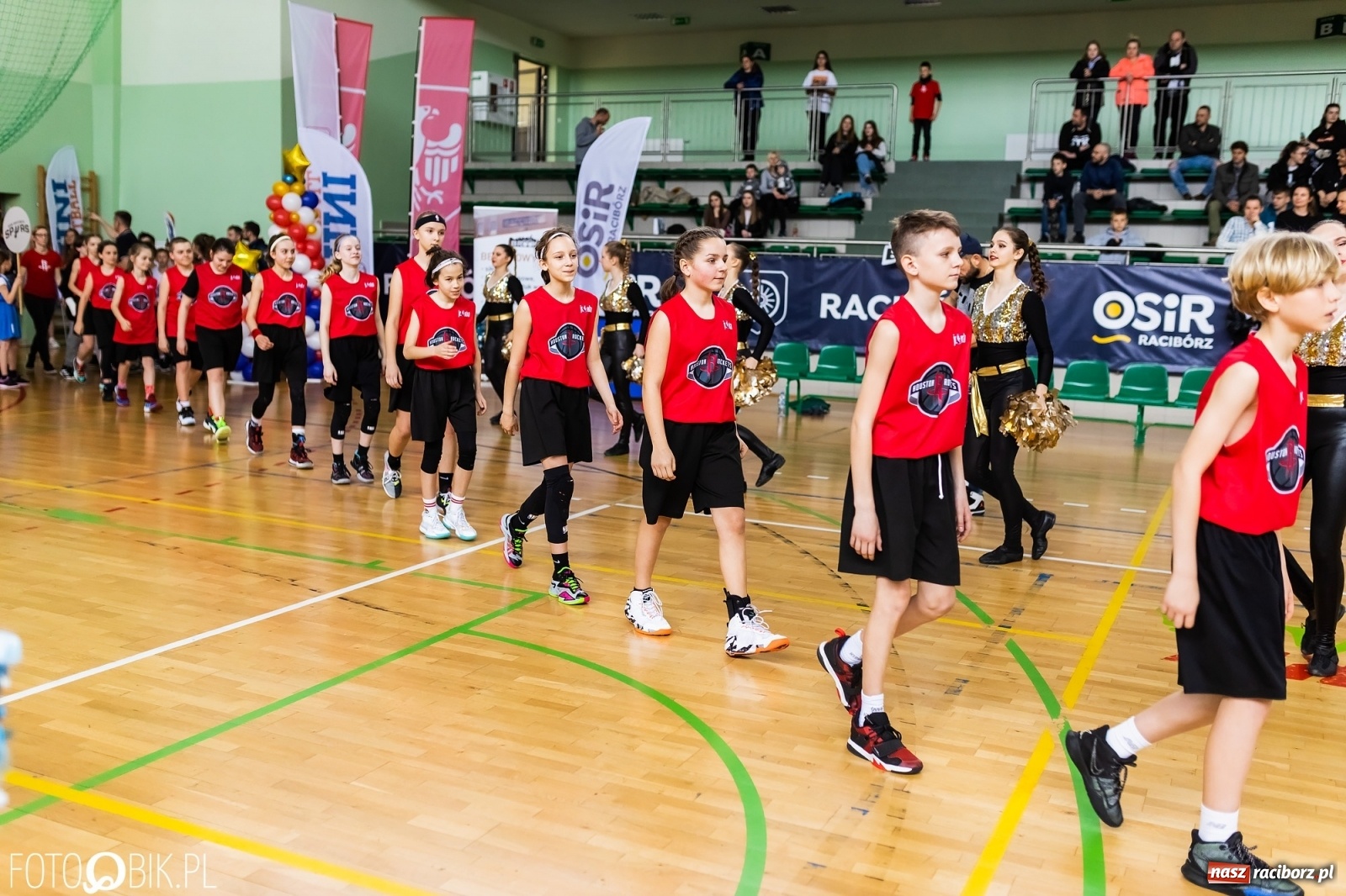 Zdjęcie w galerii na portalu naszraciborz.pl: Finał Konferencji Zachodniej Junior NBA w Arenie Rafako wiadomości z regionu