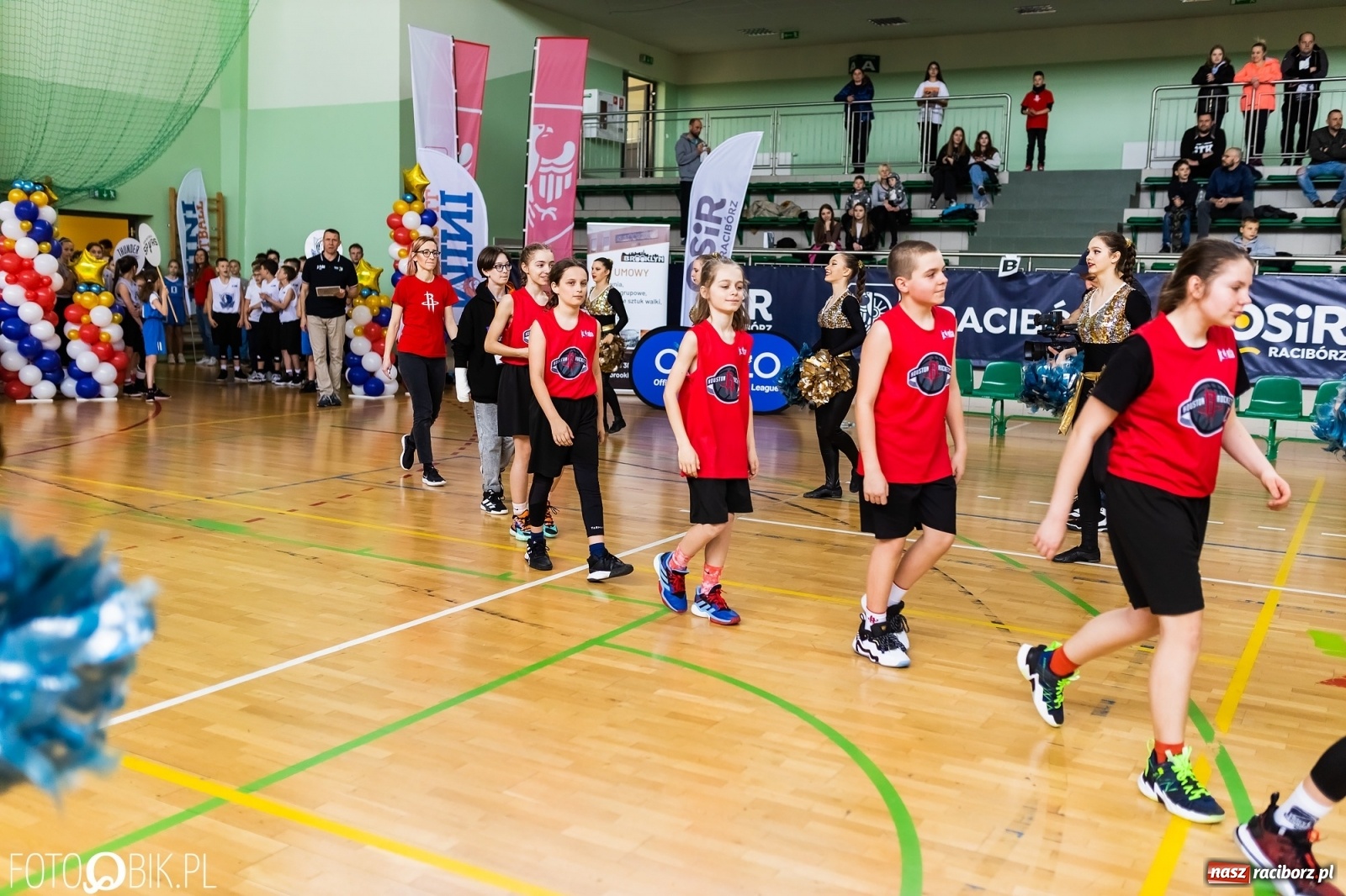 Zdjęcie w galerii na portalu naszraciborz.pl: Finał Konferencji Zachodniej Junior NBA w Arenie Rafako wiadomości z regionu
