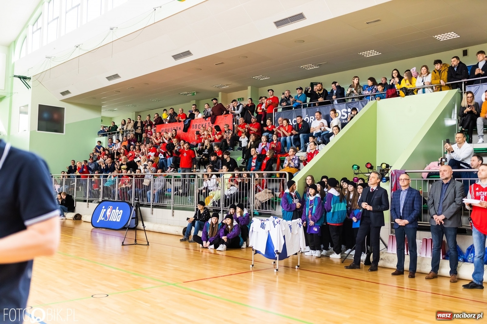 Zdjęcie w galerii na portalu naszraciborz.pl: Finał Konferencji Zachodniej Junior NBA w Arenie Rafako wiadomości z regionu