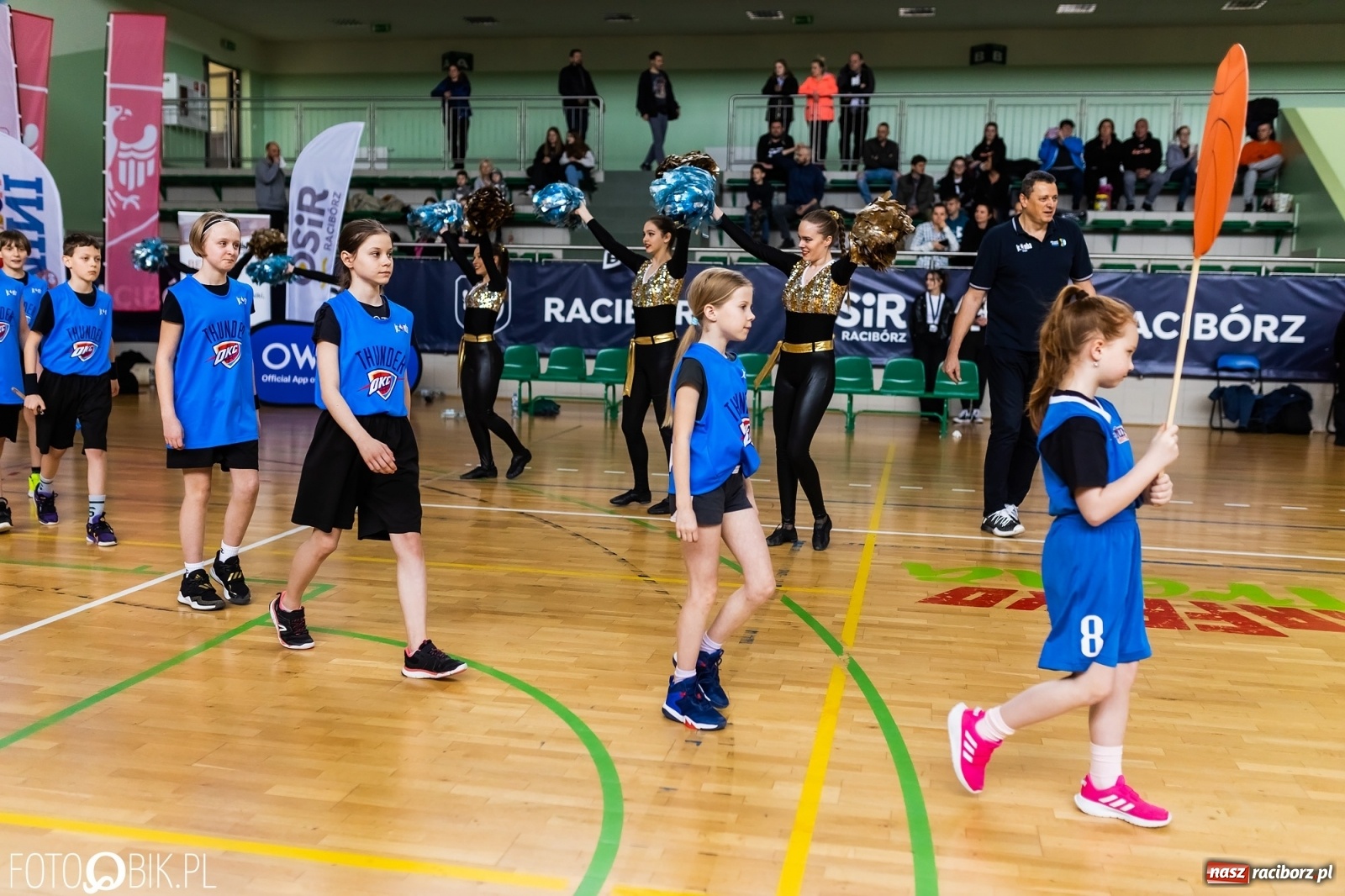 Zdjęcie w galerii na portalu naszraciborz.pl: Finał Konferencji Zachodniej Junior NBA w Arenie Rafako wiadomości z regionu
