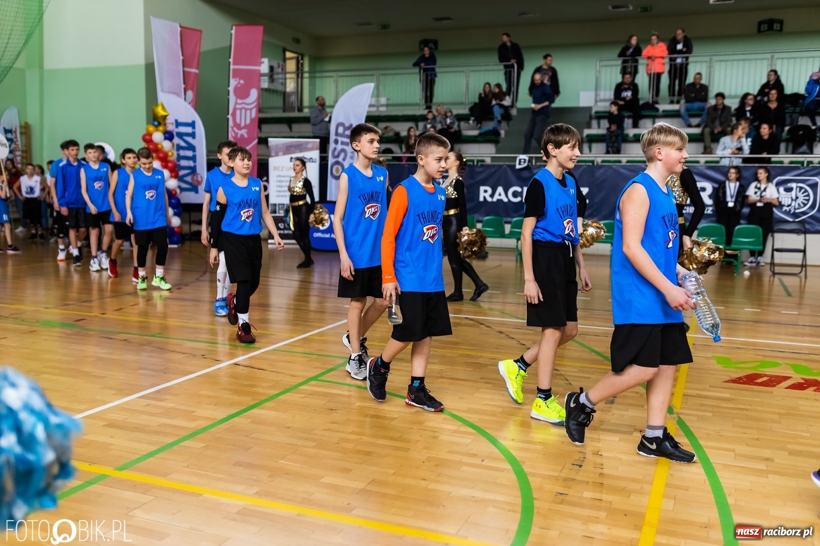 Zdjęcie w galerii na portalu naszraciborz.pl: Finał Konferencji Zachodniej Junior NBA w Arenie Rafako wiadomości z regionu