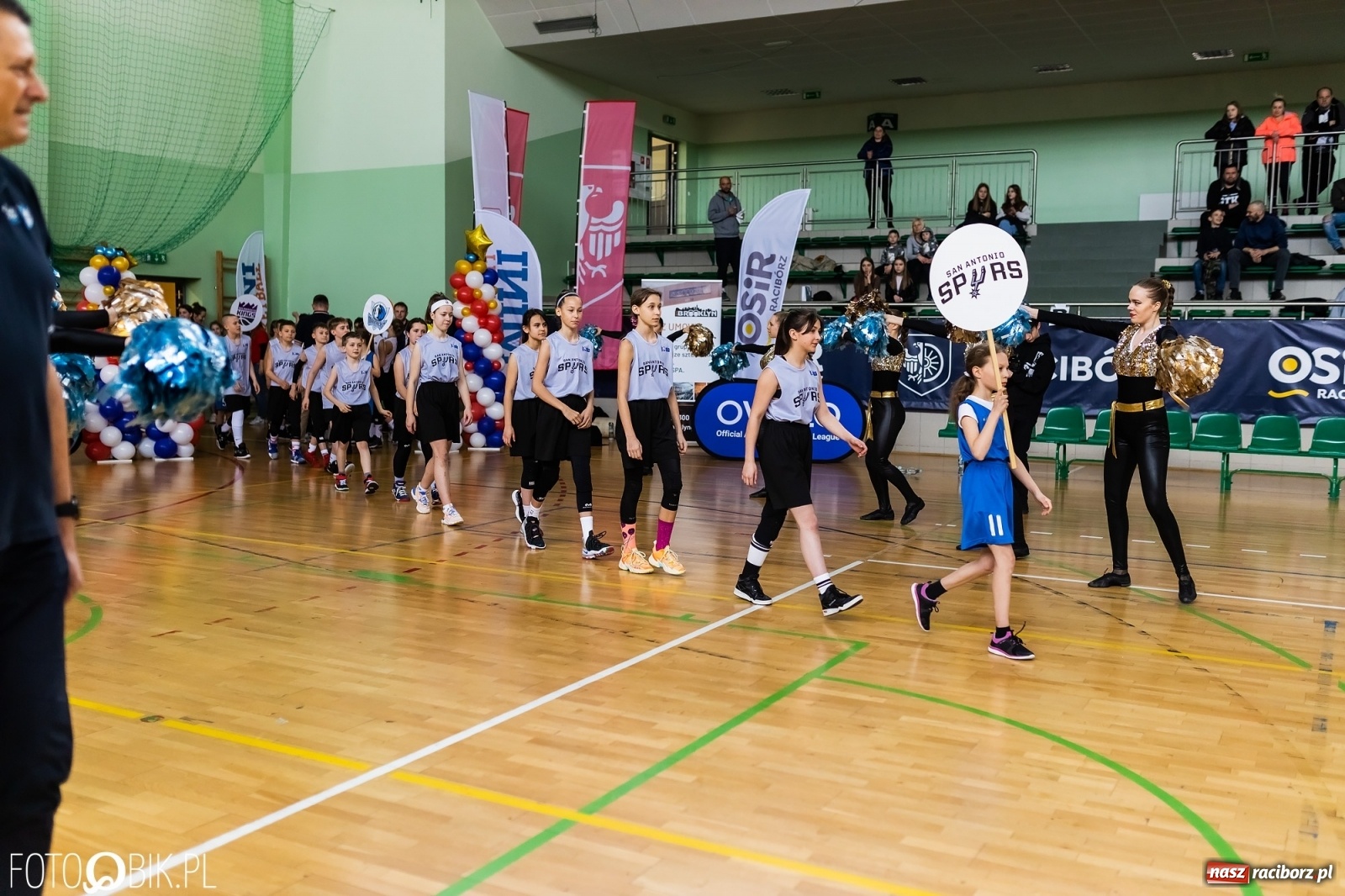 Zdjęcie w galerii na portalu naszraciborz.pl: Finał Konferencji Zachodniej Junior NBA w Arenie Rafako wiadomości z regionu