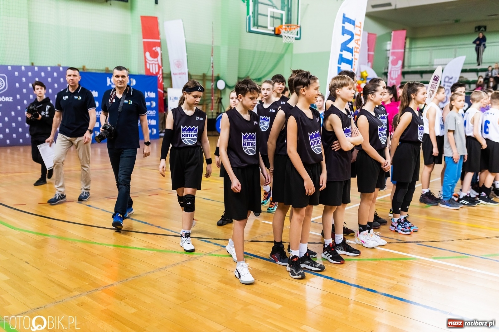 Zdjęcie w galerii na portalu naszraciborz.pl: Finał Konferencji Zachodniej Junior NBA w Arenie Rafako wiadomości z regionu
