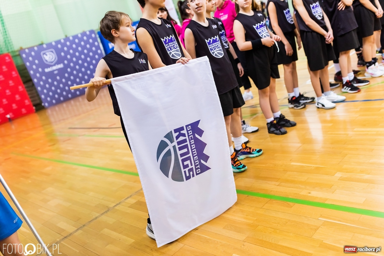 Zdjęcie w galerii na portalu naszraciborz.pl: Finał Konferencji Zachodniej Junior NBA w Arenie Rafako wiadomości z regionu