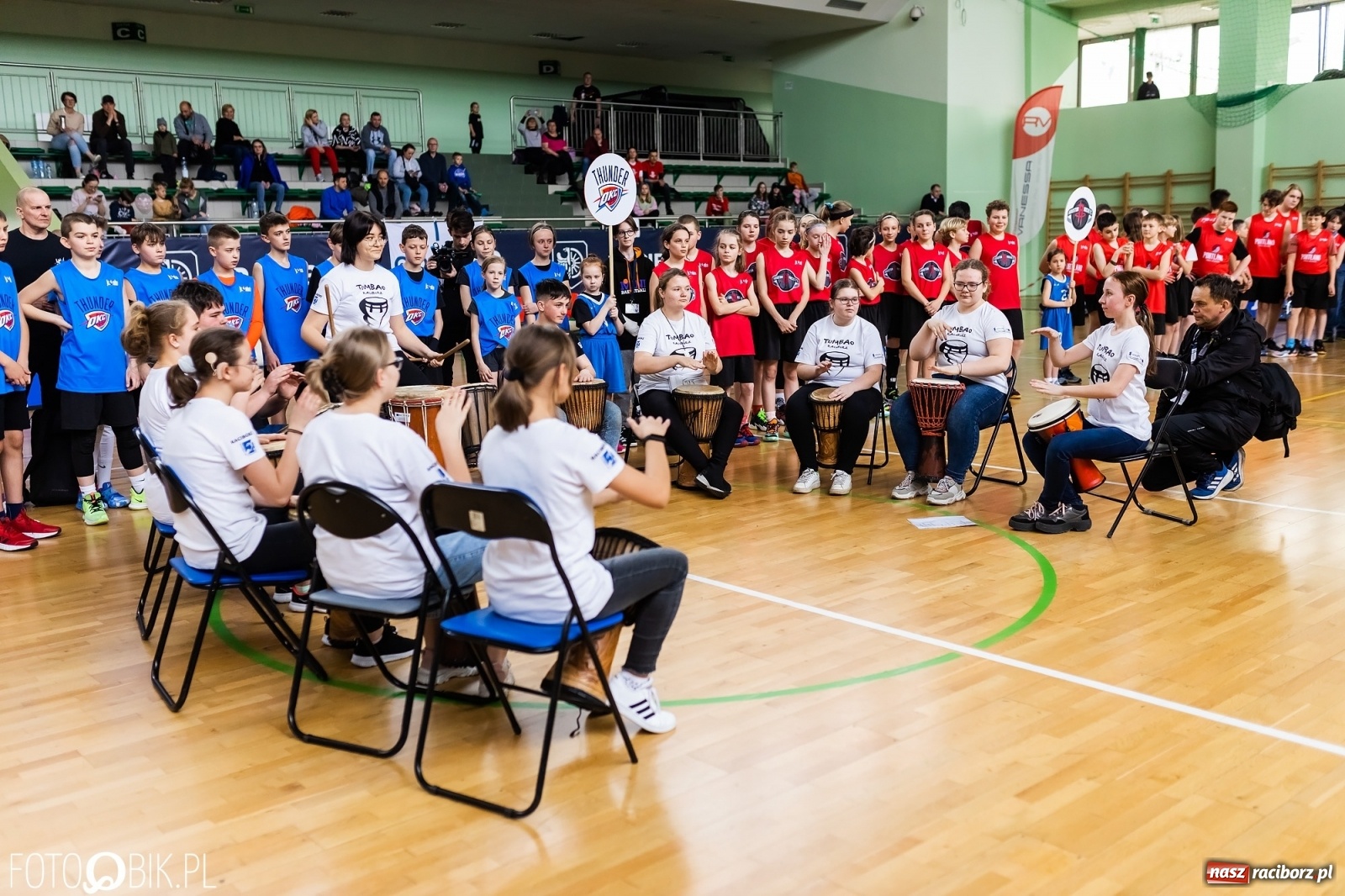 Zdjęcie w galerii na portalu naszraciborz.pl: Finał Konferencji Zachodniej Junior NBA w Arenie Rafako wiadomości z regionu