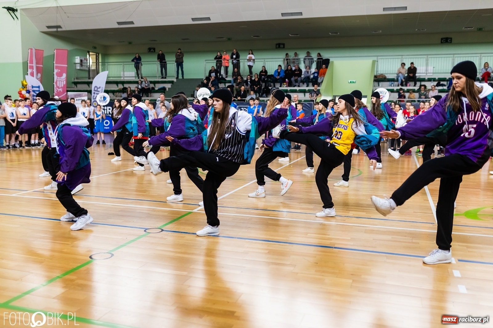 Zdjęcie w galerii na portalu naszraciborz.pl: Finał Konferencji Zachodniej Junior NBA w Arenie Rafako wiadomości z regionu