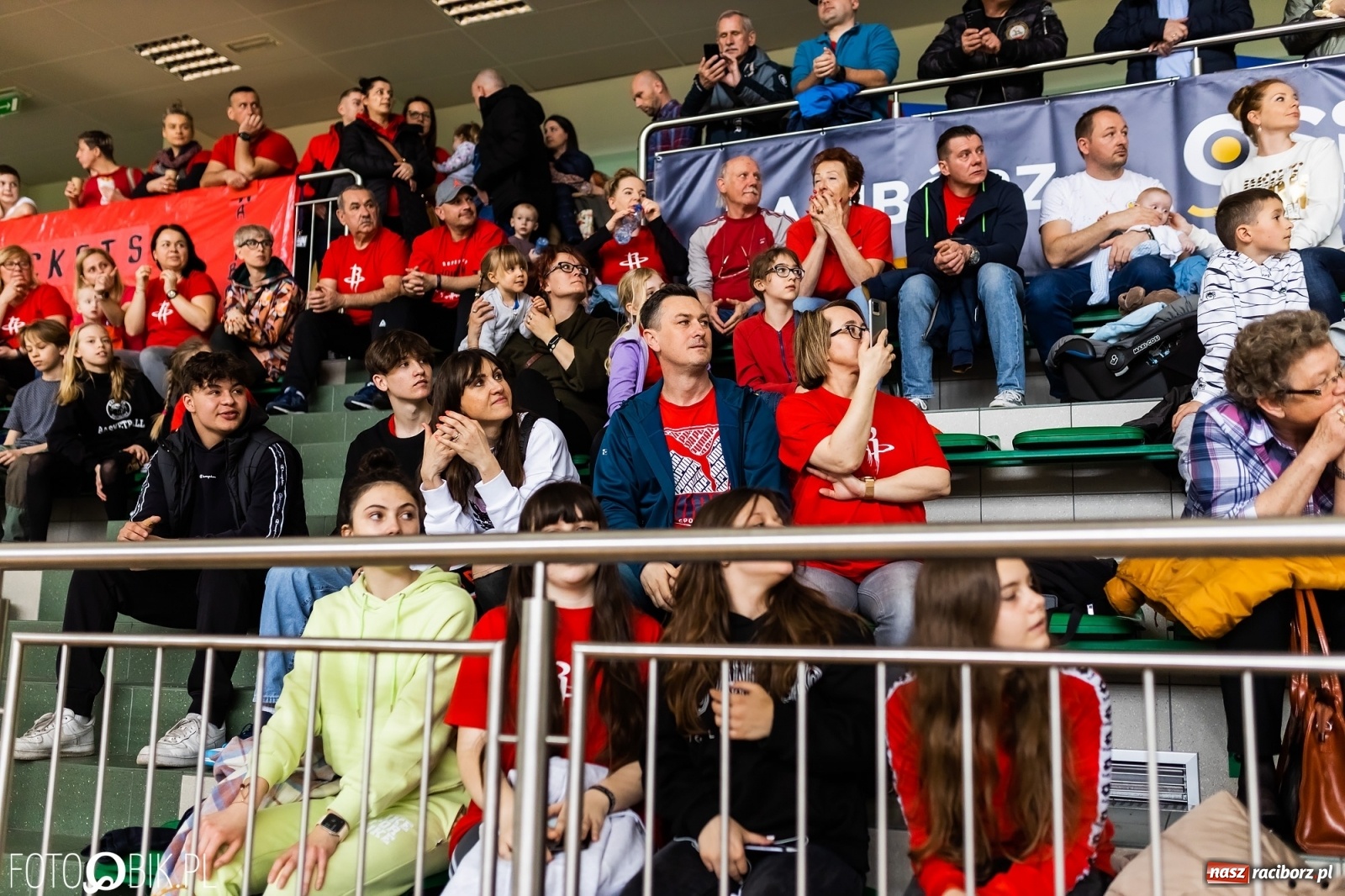 Zdjęcie w galerii na portalu naszraciborz.pl: Finał Konferencji Zachodniej Junior NBA w Arenie Rafako wiadomości z regionu