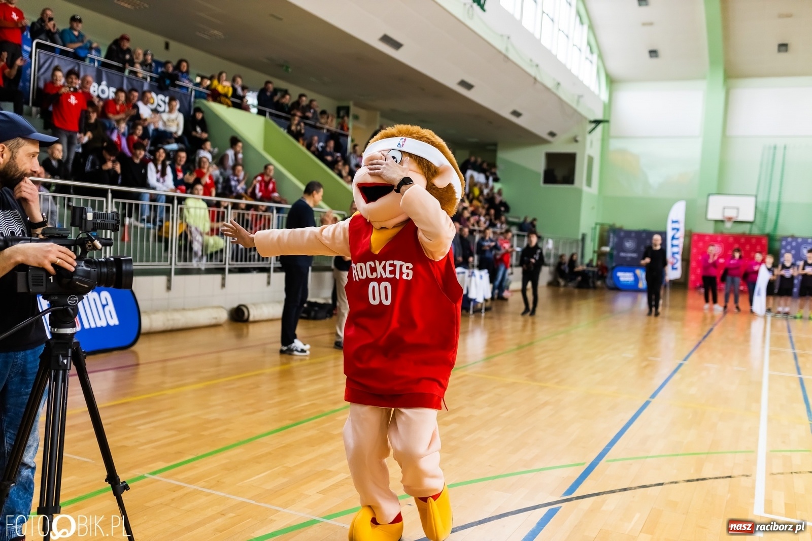 Zdjęcie w galerii na portalu naszraciborz.pl: Finał Konferencji Zachodniej Junior NBA w Arenie Rafako wiadomości z regionu