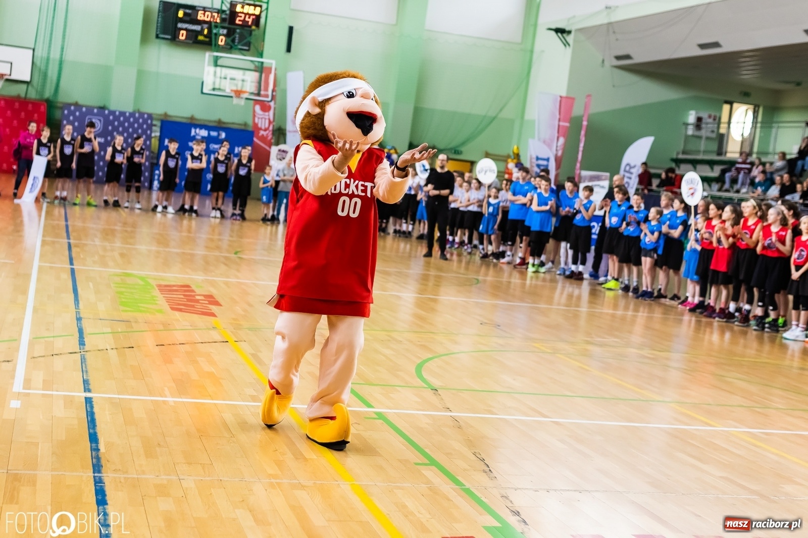 Zdjęcie w galerii na portalu naszraciborz.pl: Finał Konferencji Zachodniej Junior NBA w Arenie Rafako wiadomości z regionu