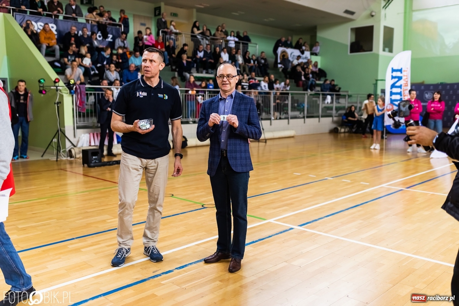 Zdjęcie w galerii na portalu naszraciborz.pl: Finał Konferencji Zachodniej Junior NBA w Arenie Rafako wiadomości z regionu