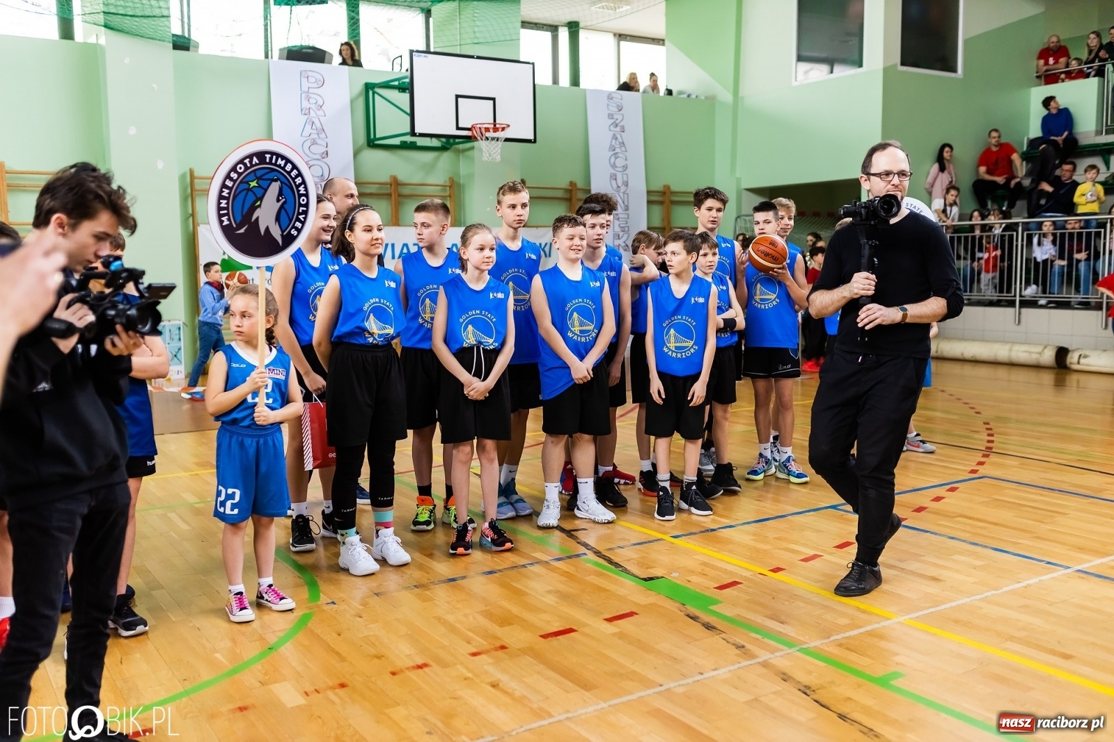 Zdjęcie w galerii na portalu naszraciborz.pl: Finał Konferencji Zachodniej Junior NBA w Arenie Rafako wiadomości z regionu