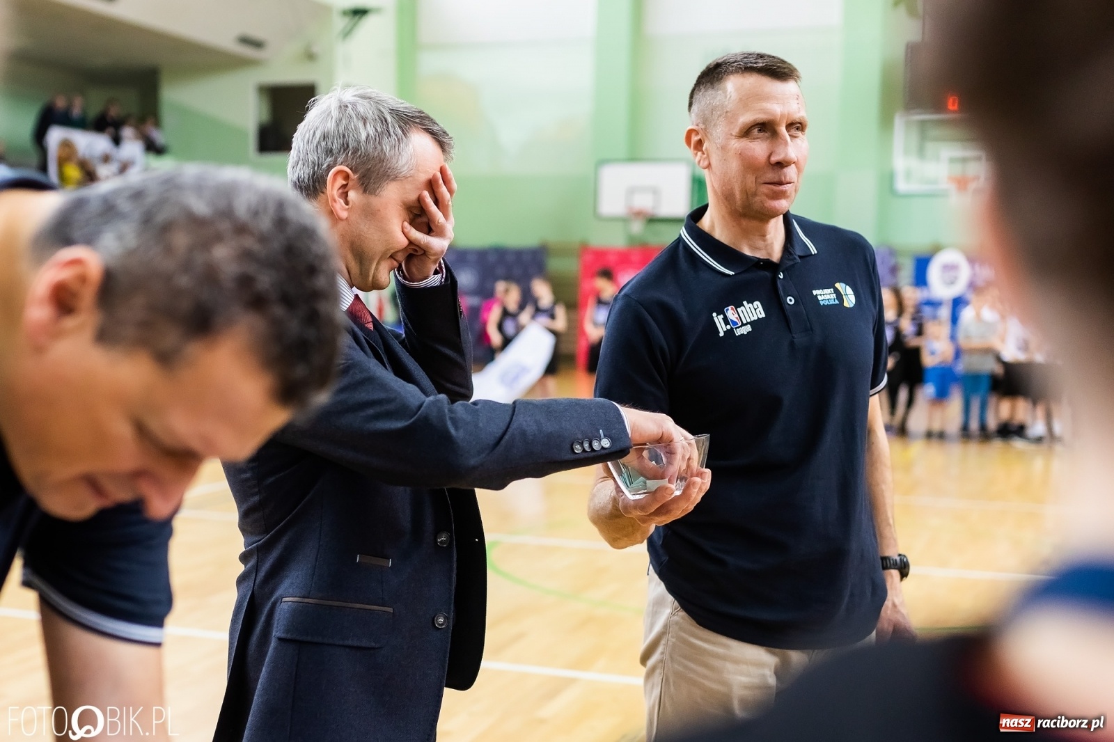 Zdjęcie w galerii na portalu naszraciborz.pl: Finał Konferencji Zachodniej Junior NBA w Arenie Rafako wiadomości z regionu