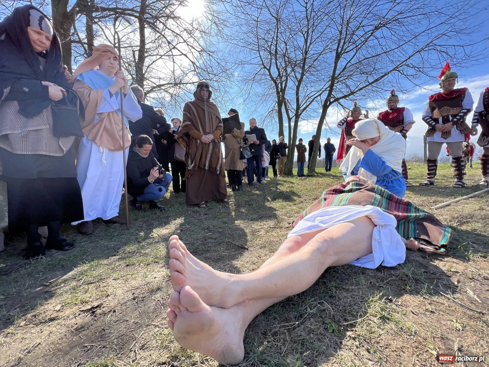 Zdjęcie w galerii na portalu naszraciborz.pl: Misterium Męki Pańskiej w Krzyżanowicach [FOTO i WIDEO] wiadomości z regionu